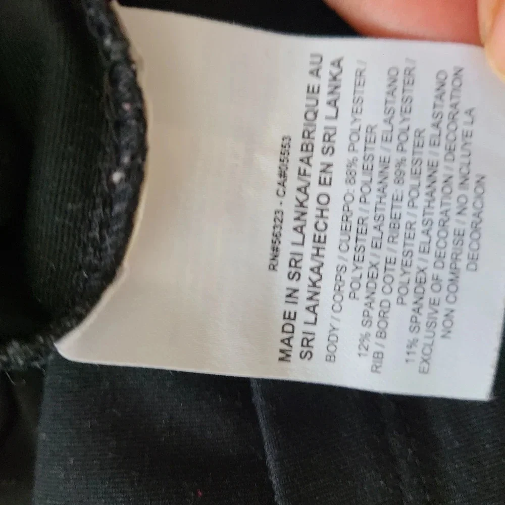 Nike Dri-Fit Pullover Top / Black / Size Small Petite